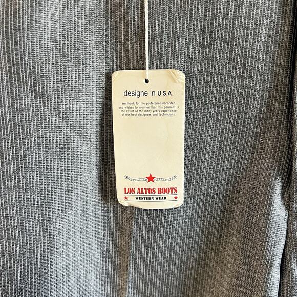 VTG Los Altos Boots NWT Men’s Pants Slacks Western Cowboy Size 36-38 X 31 -5S616 - Picture 3 of 12